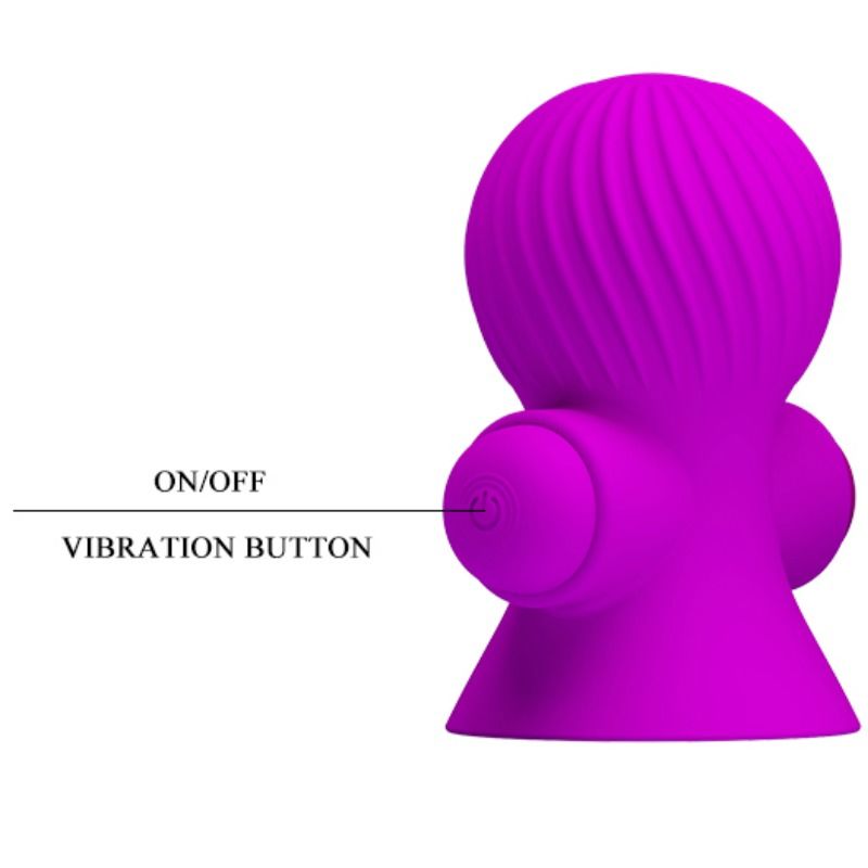 Stimulateurs de nipple 12 modes vibration lilas