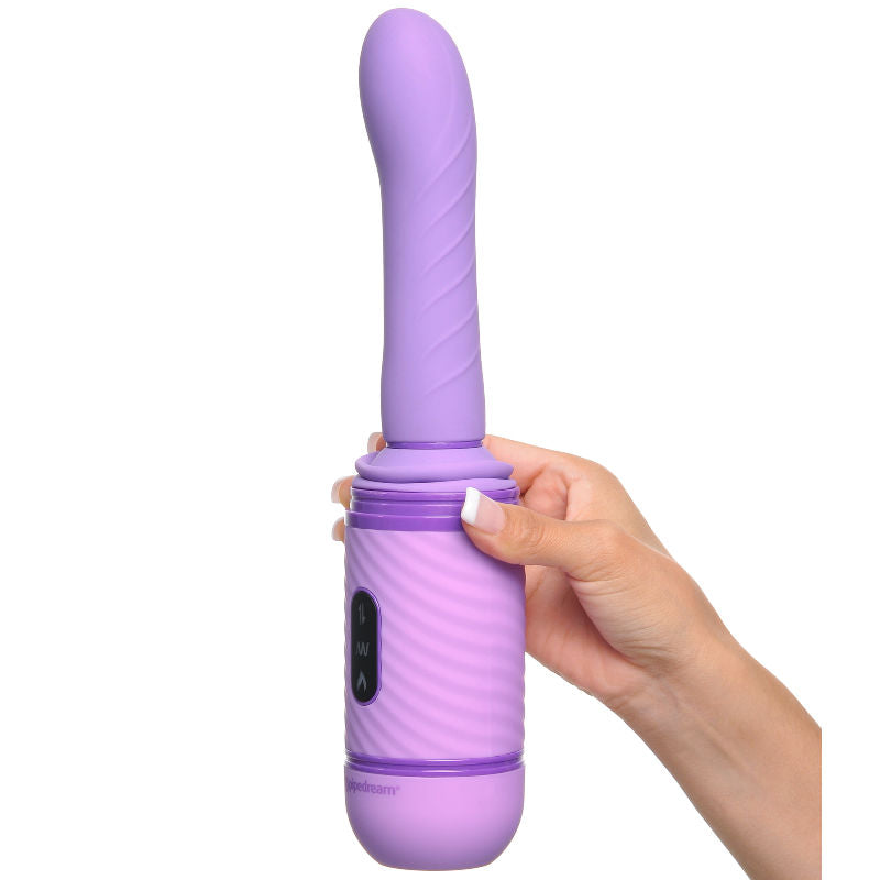 Gode Va-et-Vient Chauffant Love Thrust-Her Vibrant Ventouse - Fantasy For Her