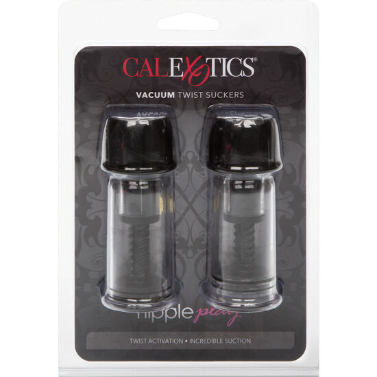 CALEXOTICS - VACCUM TWIST ONDES STIMULANTES POUR TÉTONS NOIRS