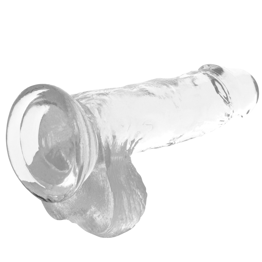 Gode Réaliste Bite Transparente Ventouse Veiné 4 Tailles - X Ray
