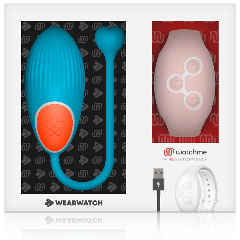 Œuf Vibrant Connecté + WatchMe Télécommande Montre Discrète - Wearwatch