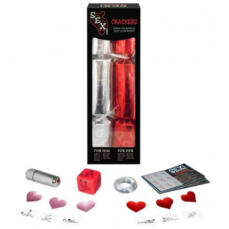Jeu Coquin Sex! Crackers Lot de 2 pour Couple - Kheper Games