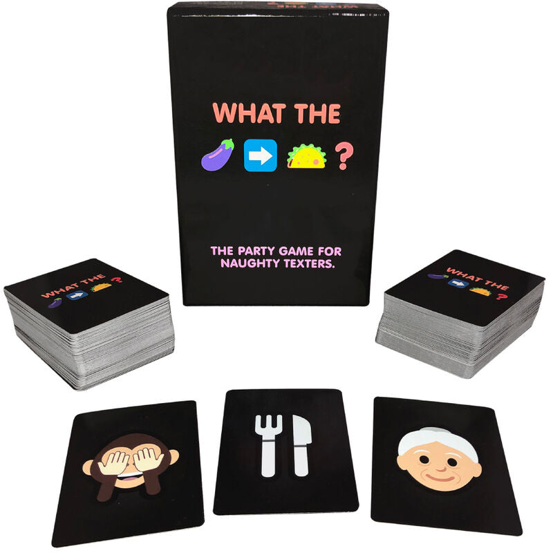 Jeu de Société Coquin Émojis Qu'y a-t-il de l'Aubergine au Taco - Kheper Games