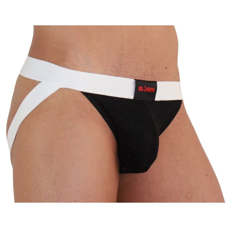 Jockstrap Brillant Échancré Effet Wet Look - Burn