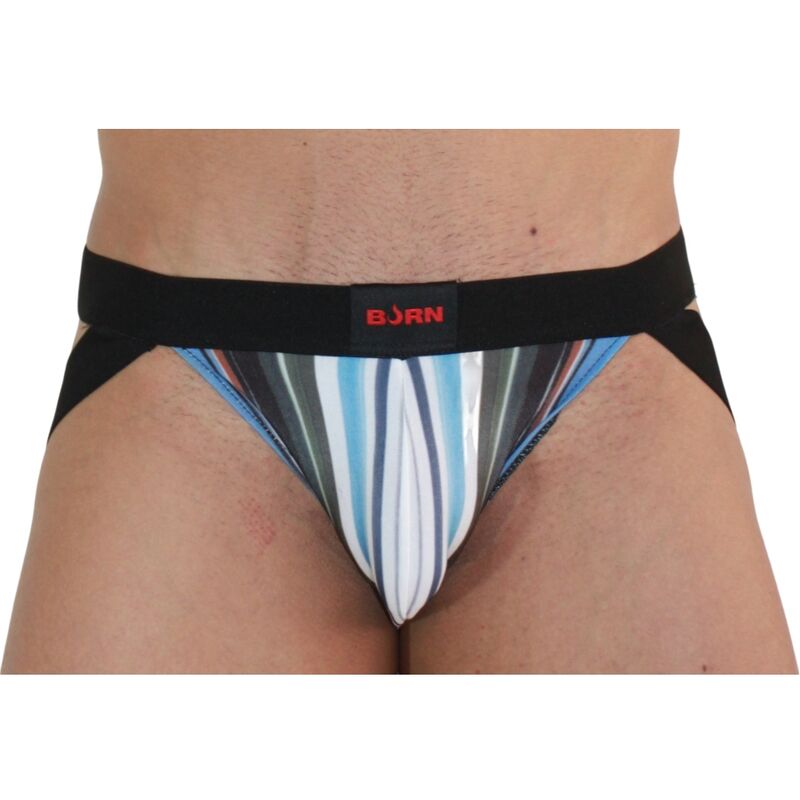 Jockstrap Brillant Échancré Effet Wet Look - Burn