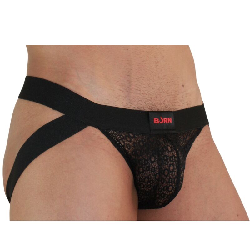 Jockstrap Brillant Échancré Effet Wet Look - Burn