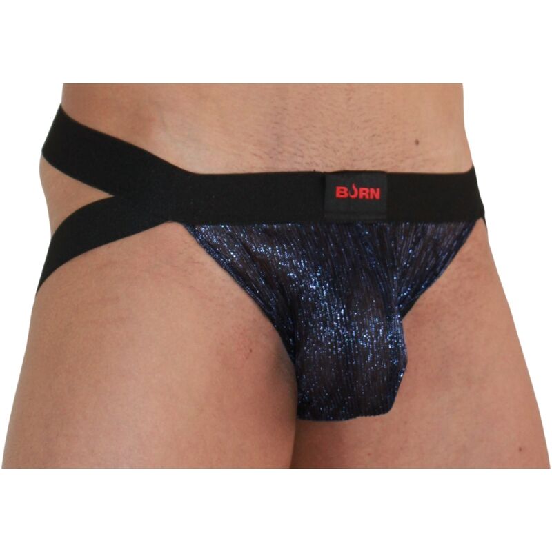 Jockstrap Brillant Échancré Effet Wet Look - Burn
