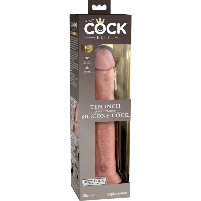 King Cock — Elite Gode Réaliste EN Silicone 25.4 CM