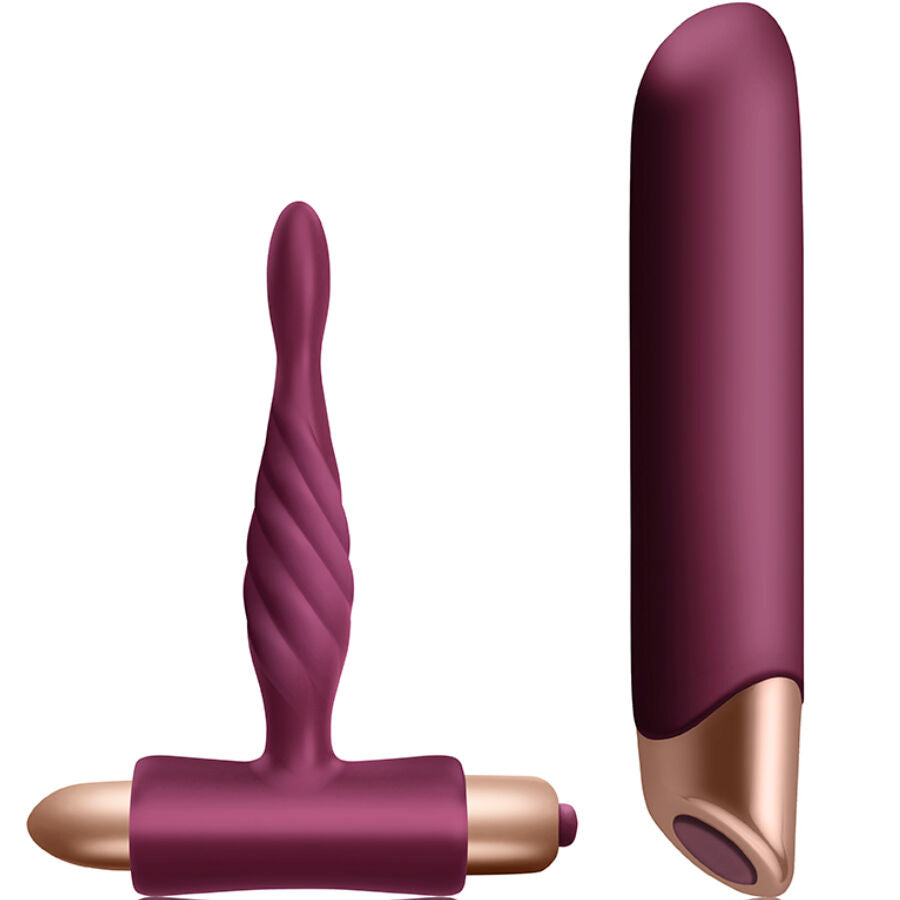 Kit Couple Rapture Vibromasseur Classique + Plug Anal Débutant - Climaximum