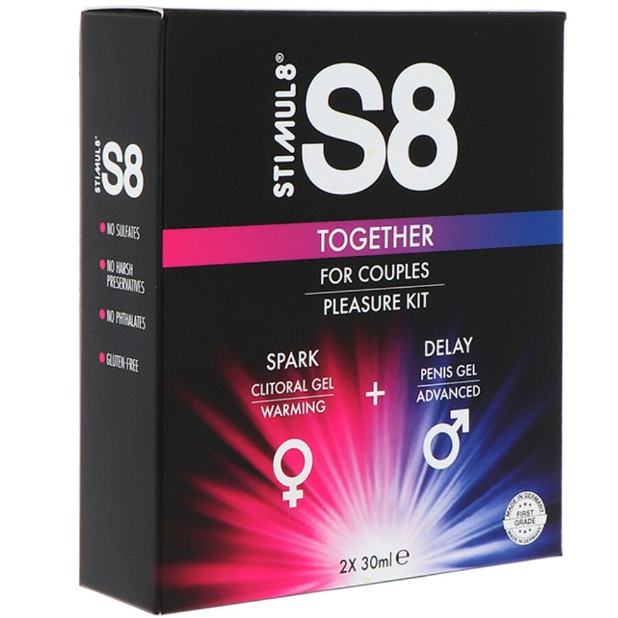 Kit Couple Together Gel Stimulant & Retardateur 2x30ml - Stimul8