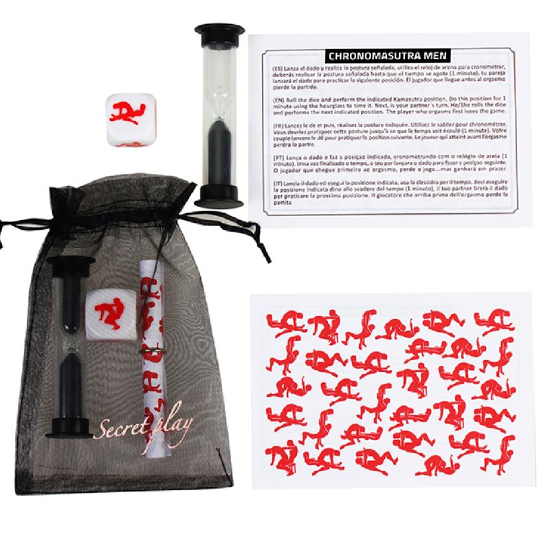 Kit Jeu Coquin Chronomasutra Sablier - Secretplay