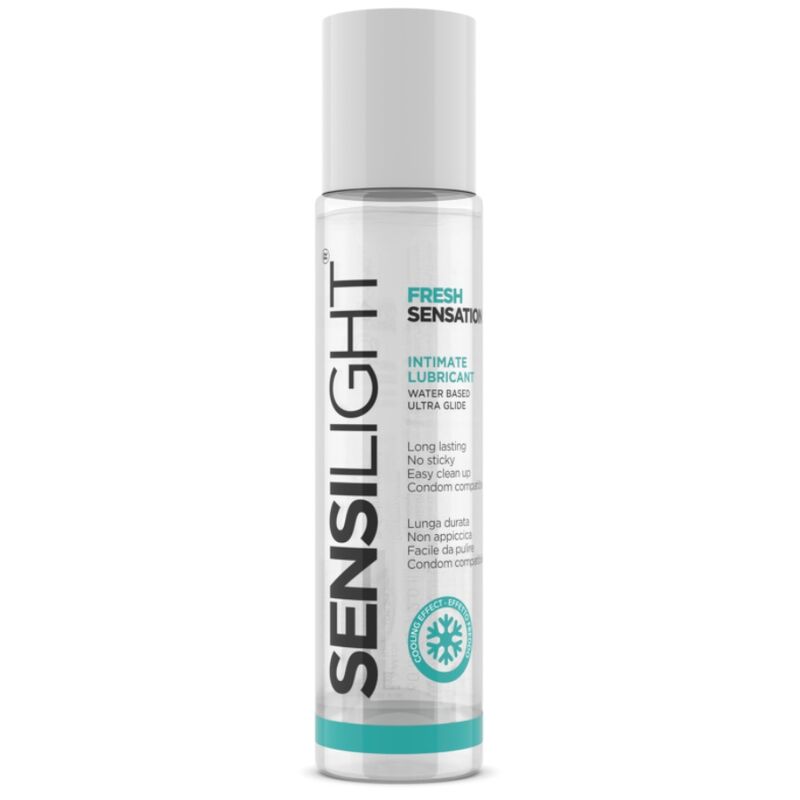 Lubrifiant Base Eau Sensilight Aromatisé 6 Saveurs 60 ml - Intimateline