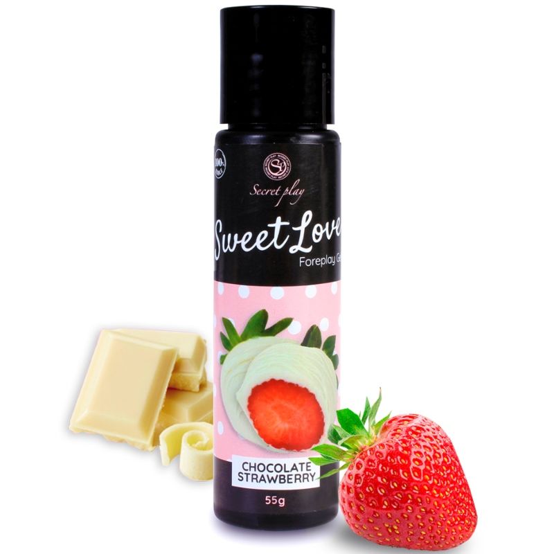 Lubrifiant Comestible Saveurs 60 ml - Secretplay