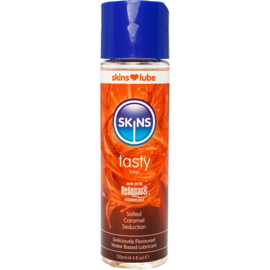 Lubrifiant Eau Aromatisé Goût Sucré 130 ml - Skins
