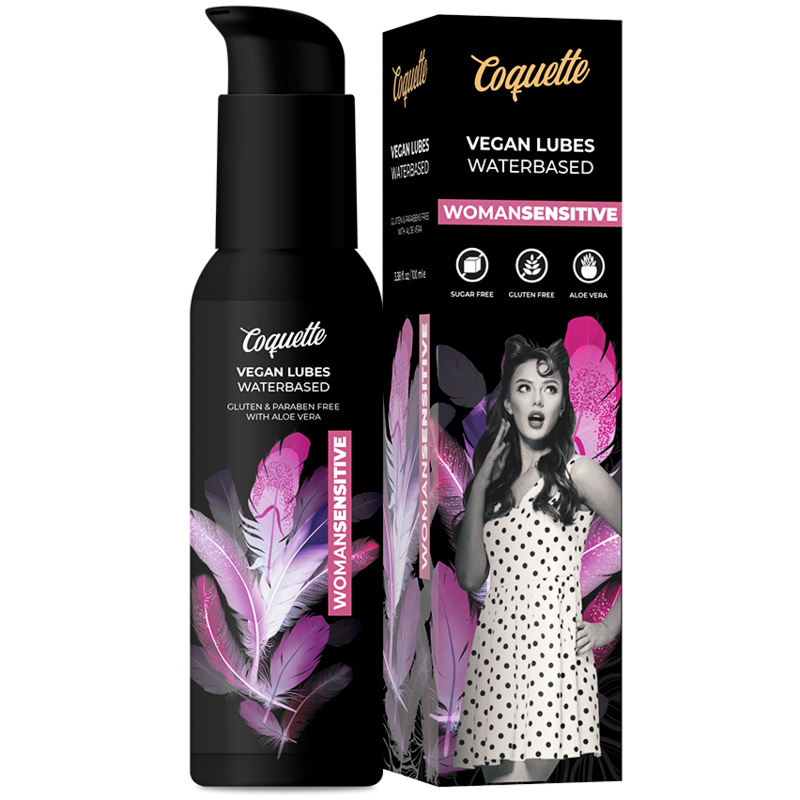 Lubrifiant Eau Vegan Chic Desire Aloe Vera Sans Paraben 100 ml - Coquette