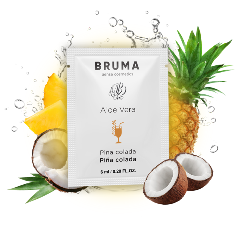 Lubrifiant Gel Aloe Vera Pina Colada - Base Eau - Bruma