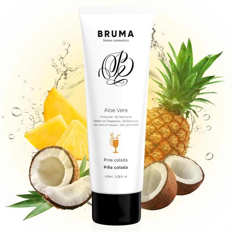Lubrifiant Gel Aloe Vera Pina Colada - Base Eau - Bruma