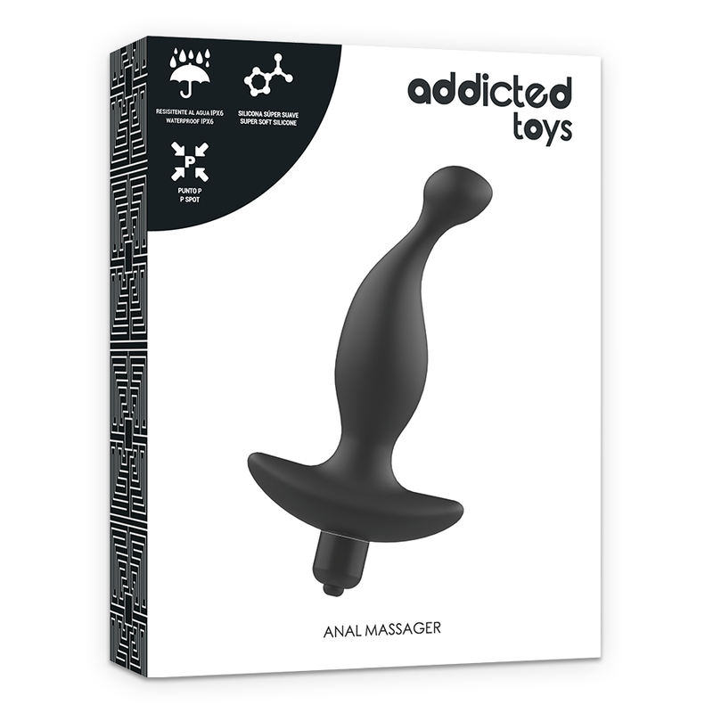 Masseur Prostate Vibrant Modèle 1 Silicone Flexible Étanche - Addicted Toys