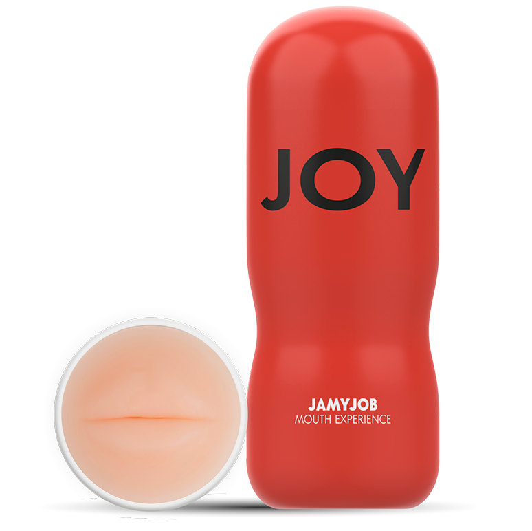 Masturbateur Bouche Puissance TPR Sans Phtalates Compact - Jamyjob