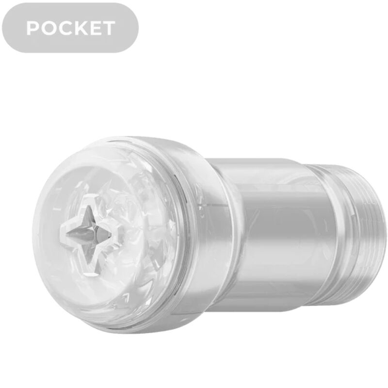 Masturbateur de Poche Feel Pocket Stroker Crystal Transparent - Kiiroo