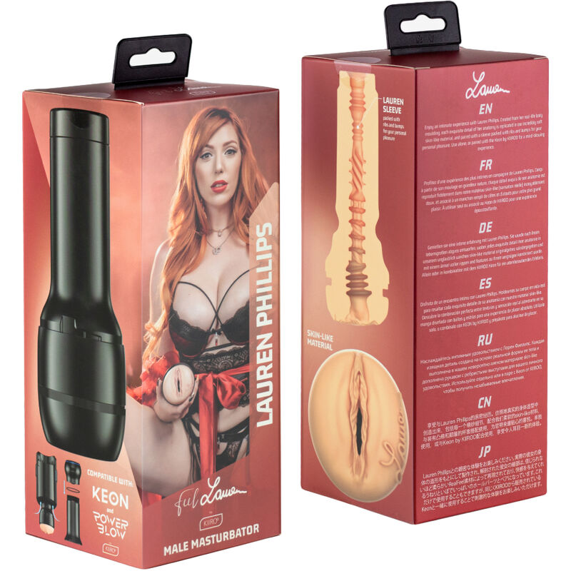 Masturbateur Feel Lauren Phillips Stars Collection Compatible Keon - Kiiroo