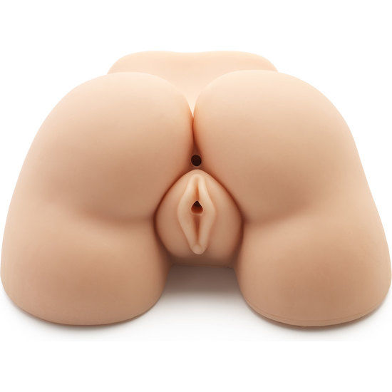Masturbateur Fessier Vibrant Fat Ass Fucker Double Orifice TPR - Act