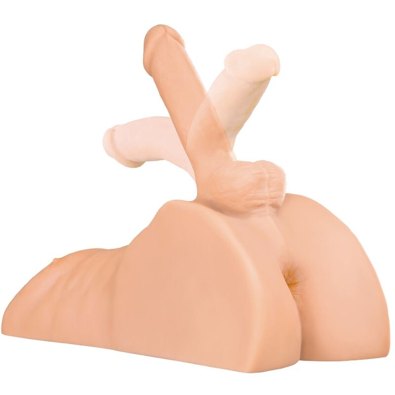 Masturbateur Pénis et Anus Perfect Ride Bite Articulée Réaliste - PDX Plus