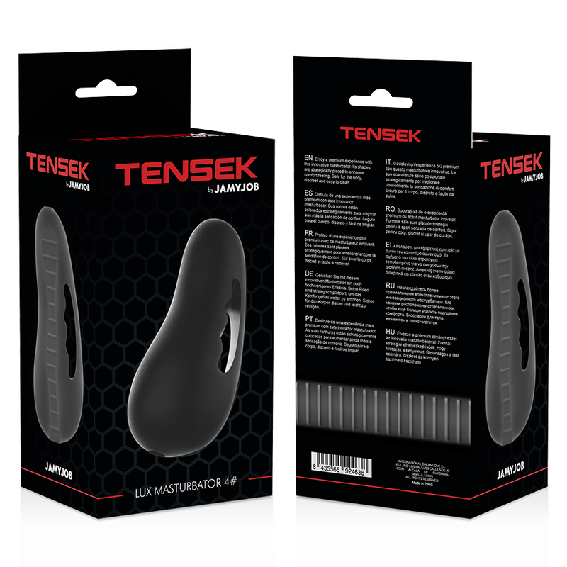 Masturbateur Tensek 4 Texture Aspirante Parois Flexibles - Jamyjob