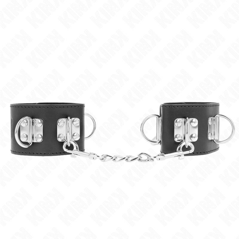 Menottes BDSM Appui-Poignets Multipositions Cadenas Ajustables - Kink