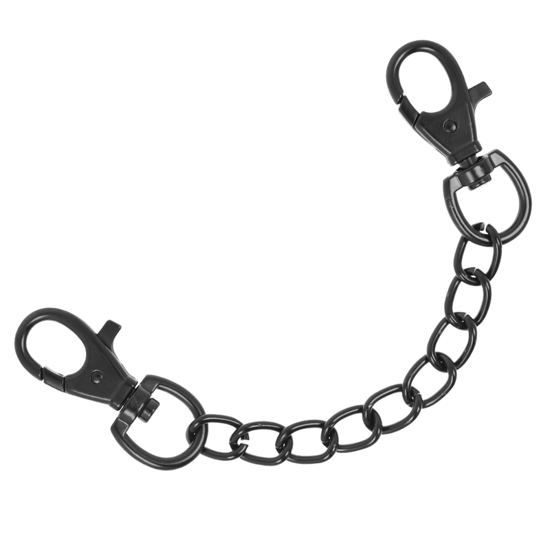 Menottes BDSM Cuir Vegan Doublure Néoprène Sans Nickel - Fetish Submissive