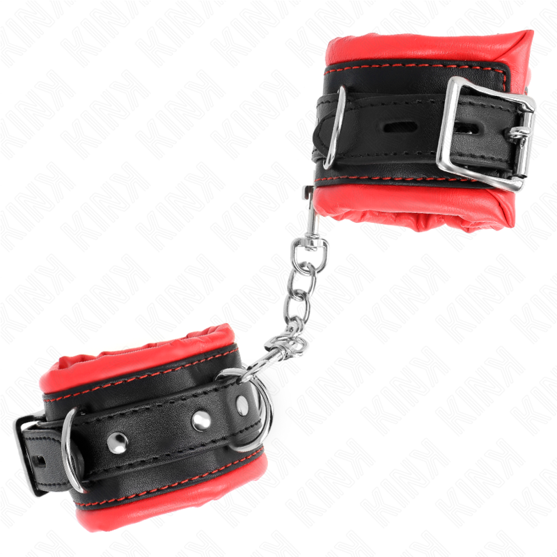 Menottes BDSM Fourrure Douce Réglables 20-30 cm - Kink