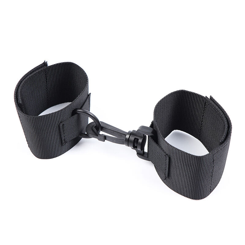 Menottes BDSM Poignets Nylon Ajustables Taille Unique - Ohmama Fetish