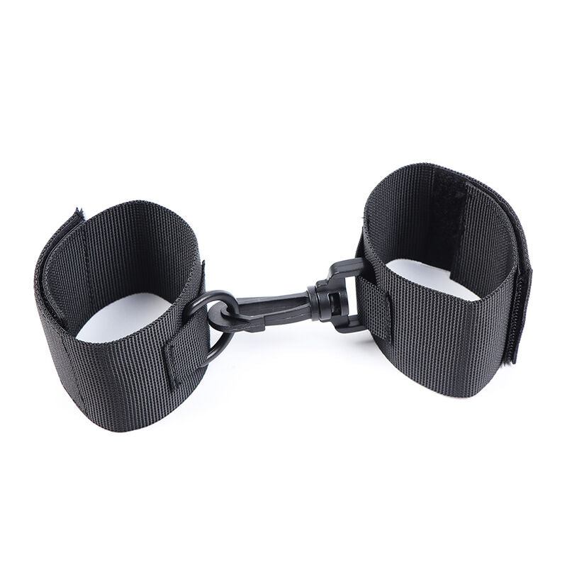 Menottes BDSM Poignets Nylon Ajustables Taille Unique - Ohmama Fetish