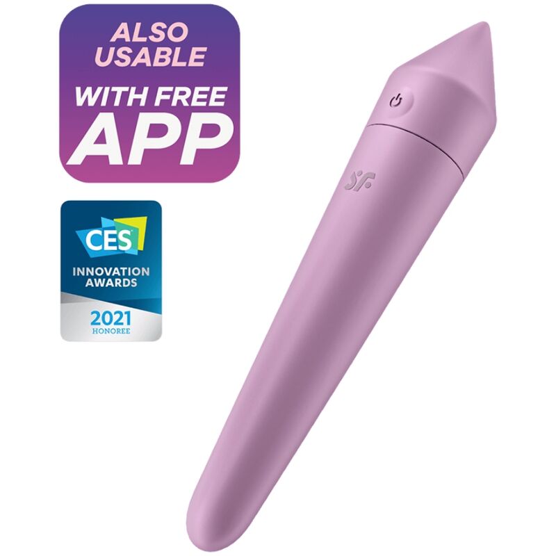 Mini Bullet Connecté Ultra Power Bullet 8 App Satisfyer IPX7 - Satisfyer