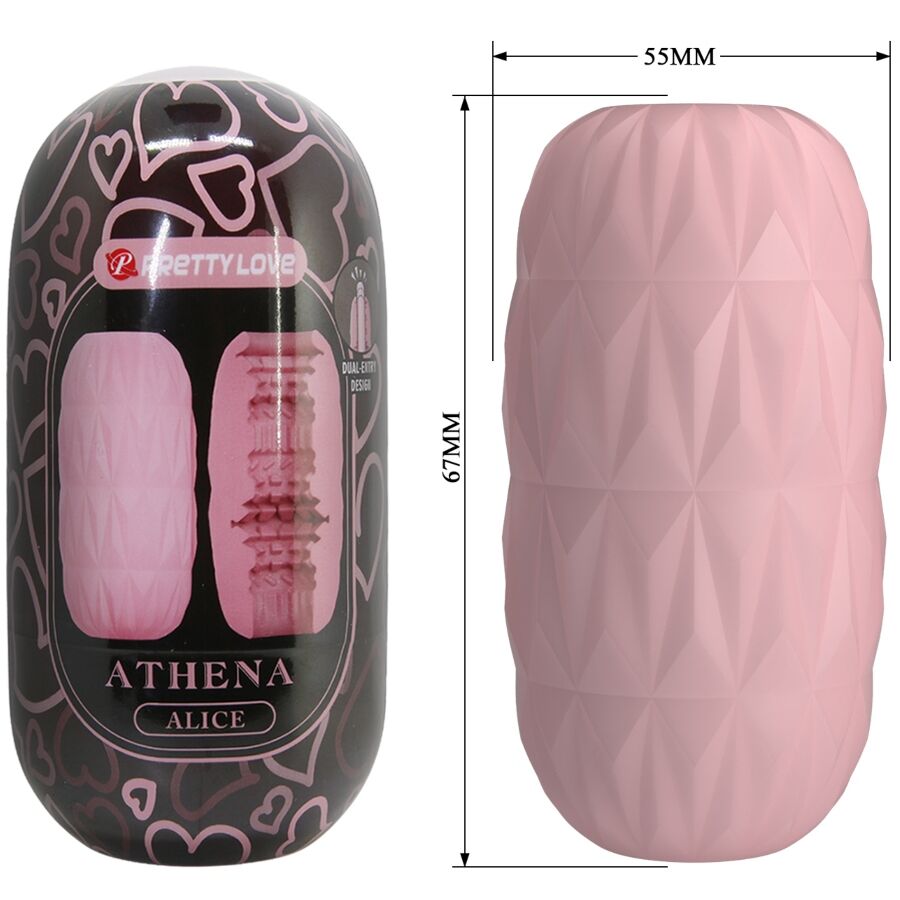 Pack 15 Masturbateurs Athena Alice Œufs Texturés Étanches - Pretty Love