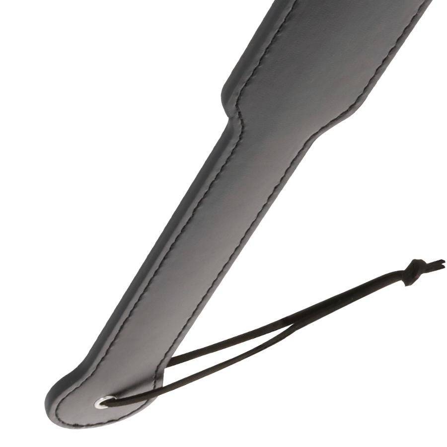 Paddle BDSM Pagaie Fétichiste Coutures et Pointes 34 cm - Darkness