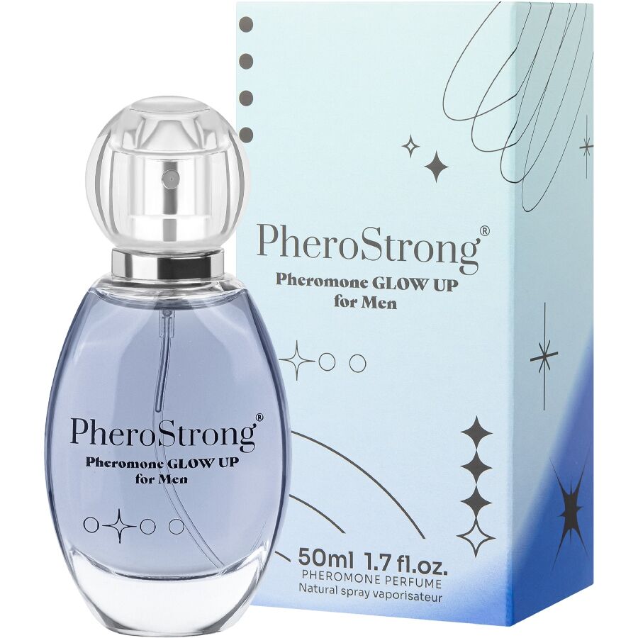 Parfum aux Phéromones Éclatant Notes Fraîches Boisées Homme - Pherostrong