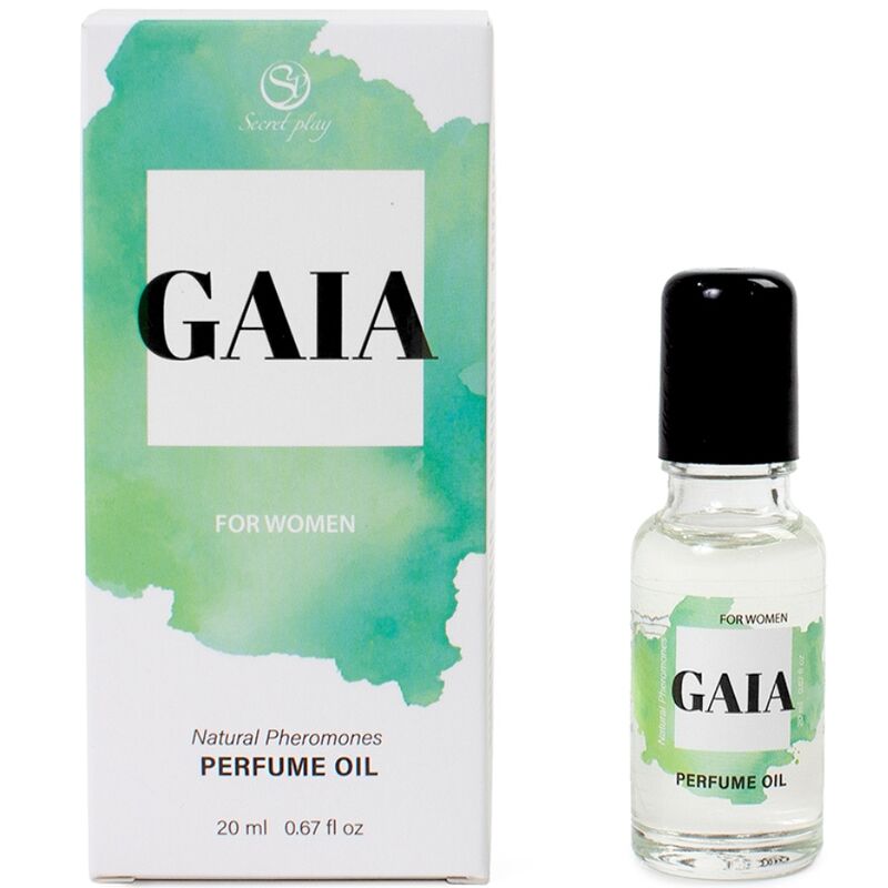 Parfum aux Phéromones Gaia Spray Séduction Naturel 3 Contenances - Secretplay