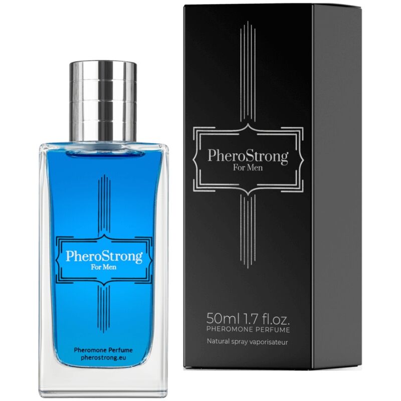 Parfum aux Phéromones Homme Notes Boisées Marines - Pherostrong