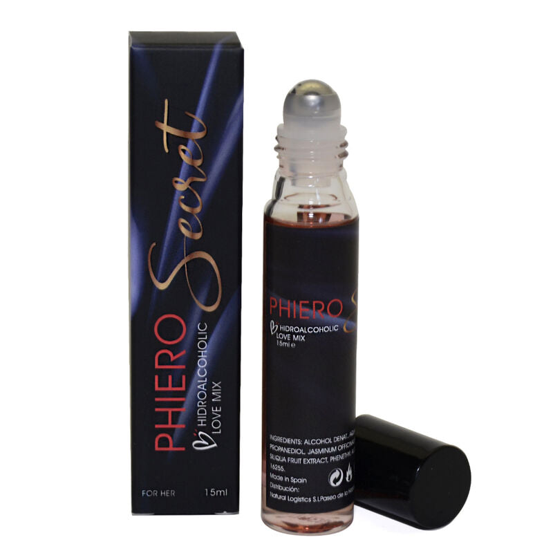 Parfum aux Phéromones Phiero Secret Sans Odeur Femme 15 ml - 500Cosmetics