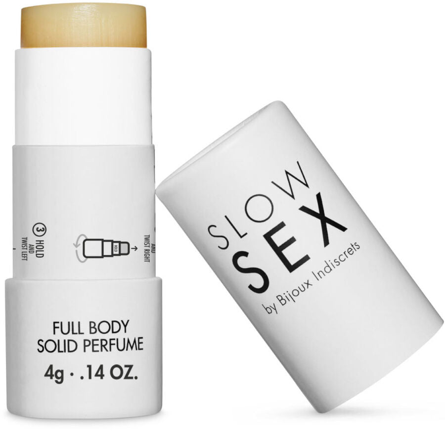 Parfum Corporel Solide Slow Sex Noix de Coco Embrassable - Bijoux Indiscrets
