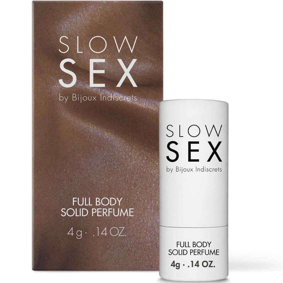 Parfum Corporel Solide Slow Sex Noix de Coco Embrassable - Bijoux Indiscrets