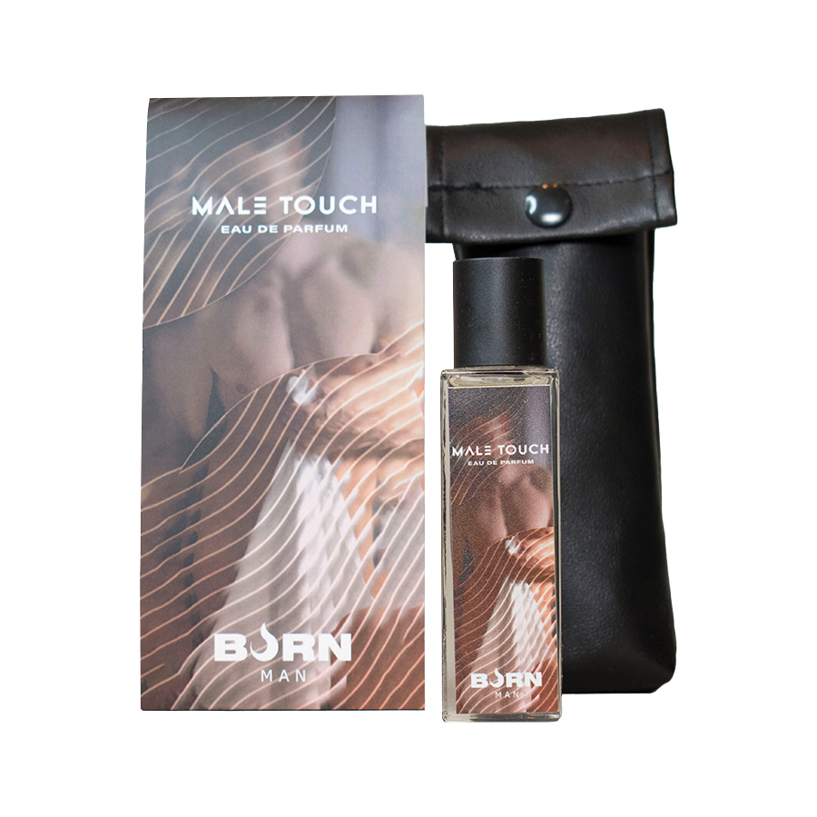 Parfum Homme Male Touch Notes Boisées Format Voyage 20 ml - Burn