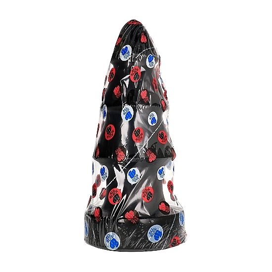 Plug Anal Géant Desafío Anal 40 cm Forme Étagée PVC - All Black