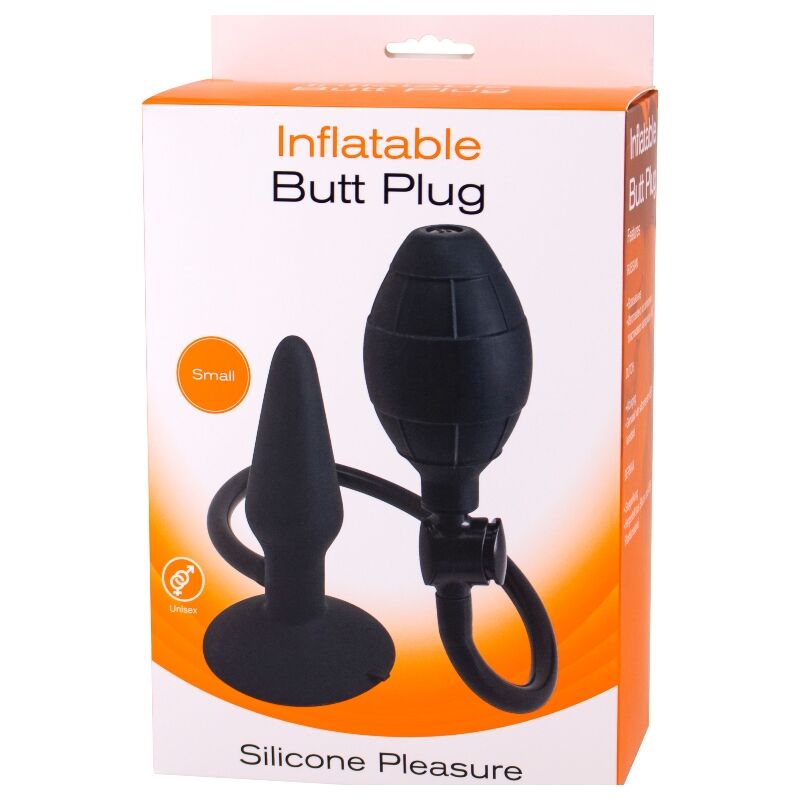 Plug Anal Gonflable Silicone Pompe Manuelle Taille S - Seven Creations