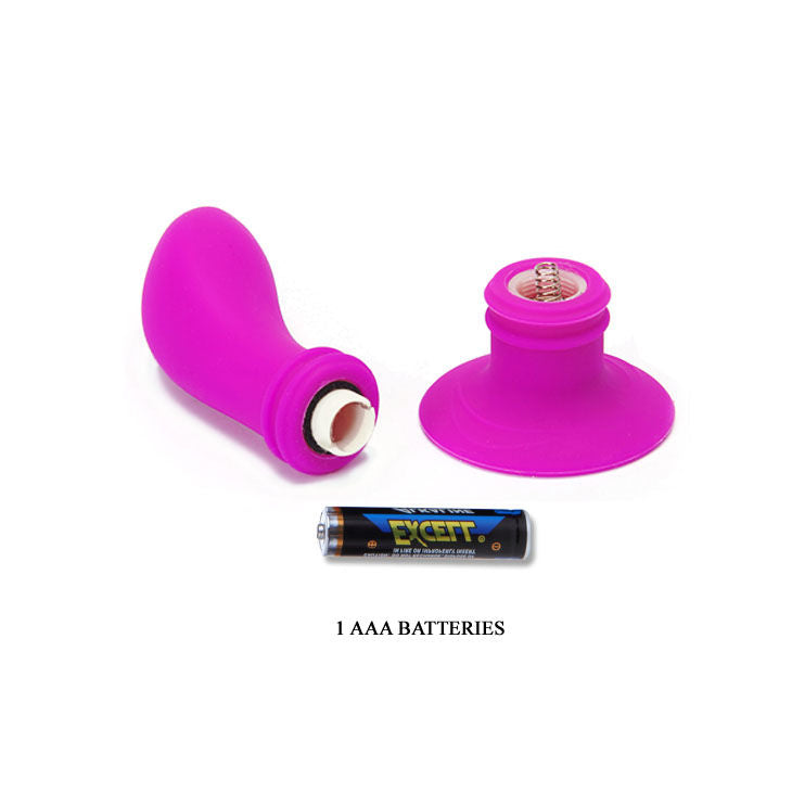 Plug Anal Vibrant Booty Passion 10 Modes Ventouse Silicone - Pretty Love