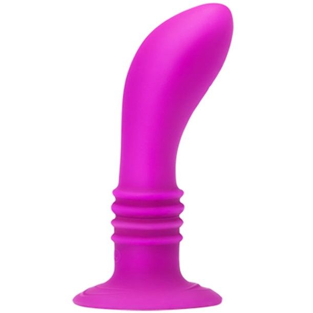 Plug Anal Vibrant Booty Passion 10 Modes Ventouse Silicone - Pretty Love