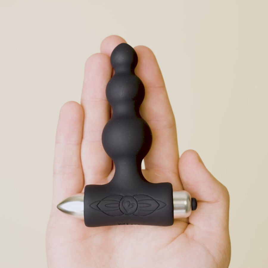 Plug Anal Vibrant Bubbles Petite Sensations Silicone Compact - Rocks-Off