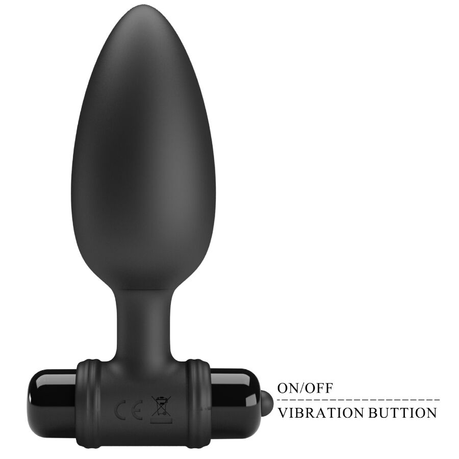 Plug Anal Vibrant Super Power 10 Modes Rechargeable USB - Mr Play