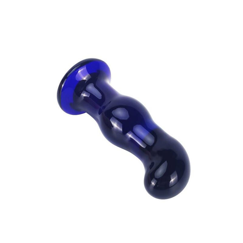Plug Anal Vibrant The Gleaming Verre 5 Modes 5 Vitesses - Toyjoy